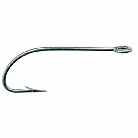 GREEN ARROW EQUIPMENT 31010DT-4-0 Limerick Ringeye Cadmium Hook, Size 4-0, 100PK GR2973459